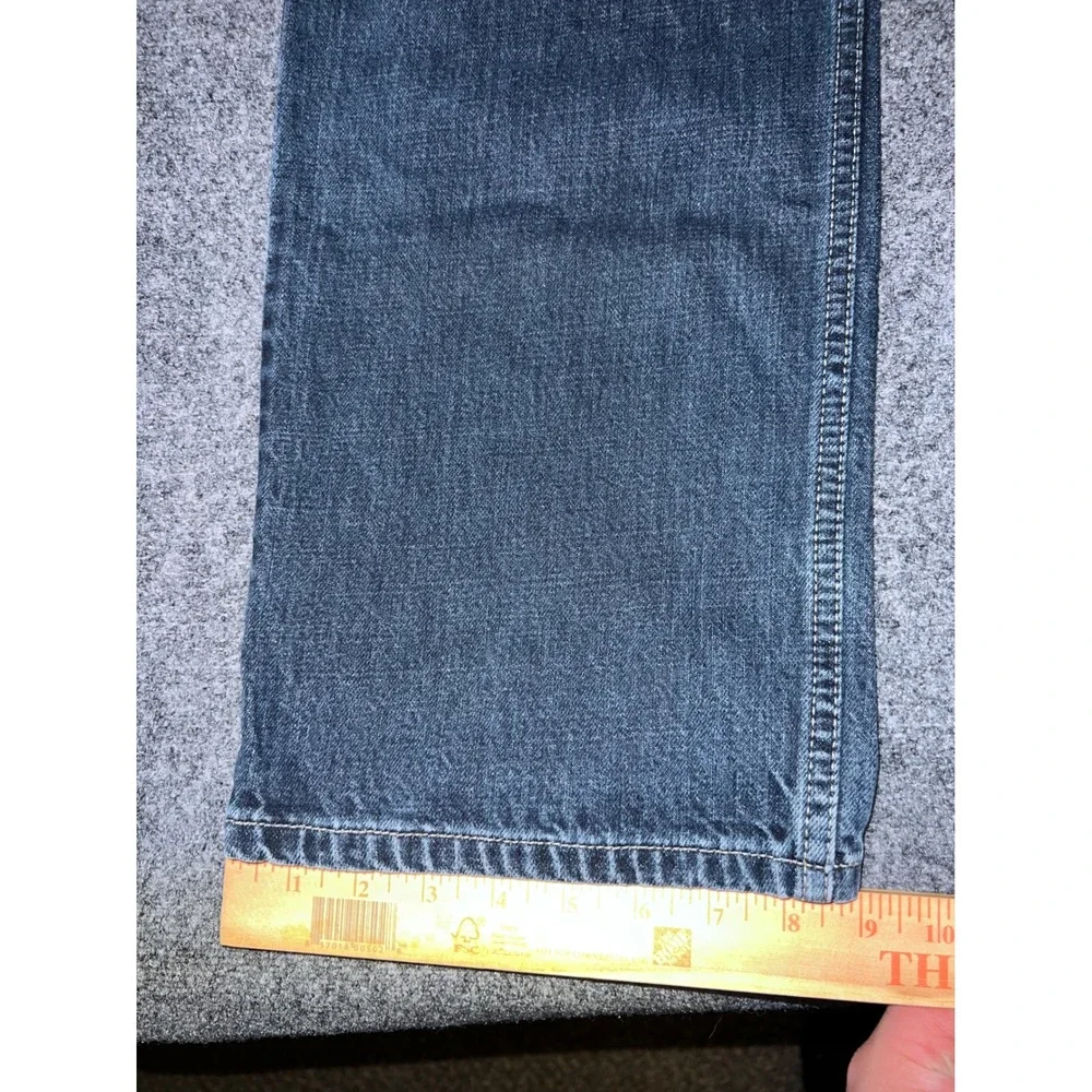 Levis 529 Low Rise Straight Jeans Mens 31x30 Dark Wash Blue Denim Cotton